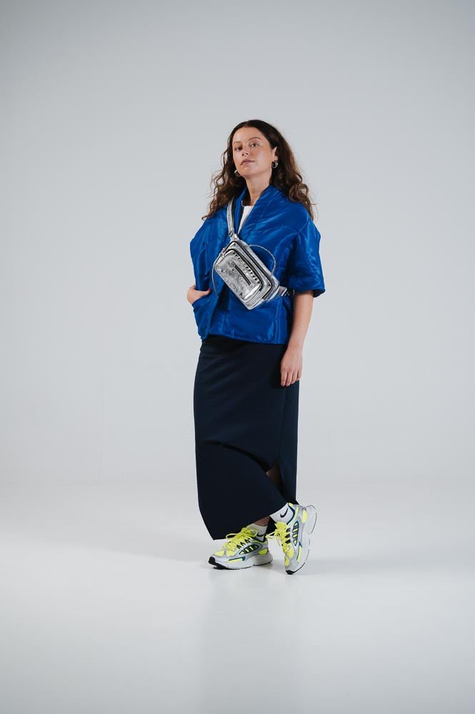 ELS'KIMONO NAVY/ELECTRIC BLUE - WHERE'ELS