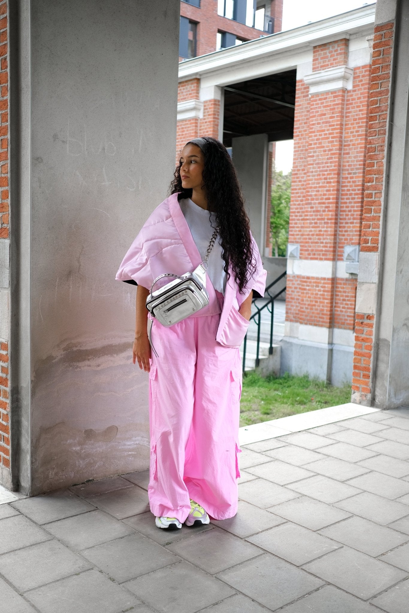 ELS'KIMONO NAVY/PINK - WHERE'ELS