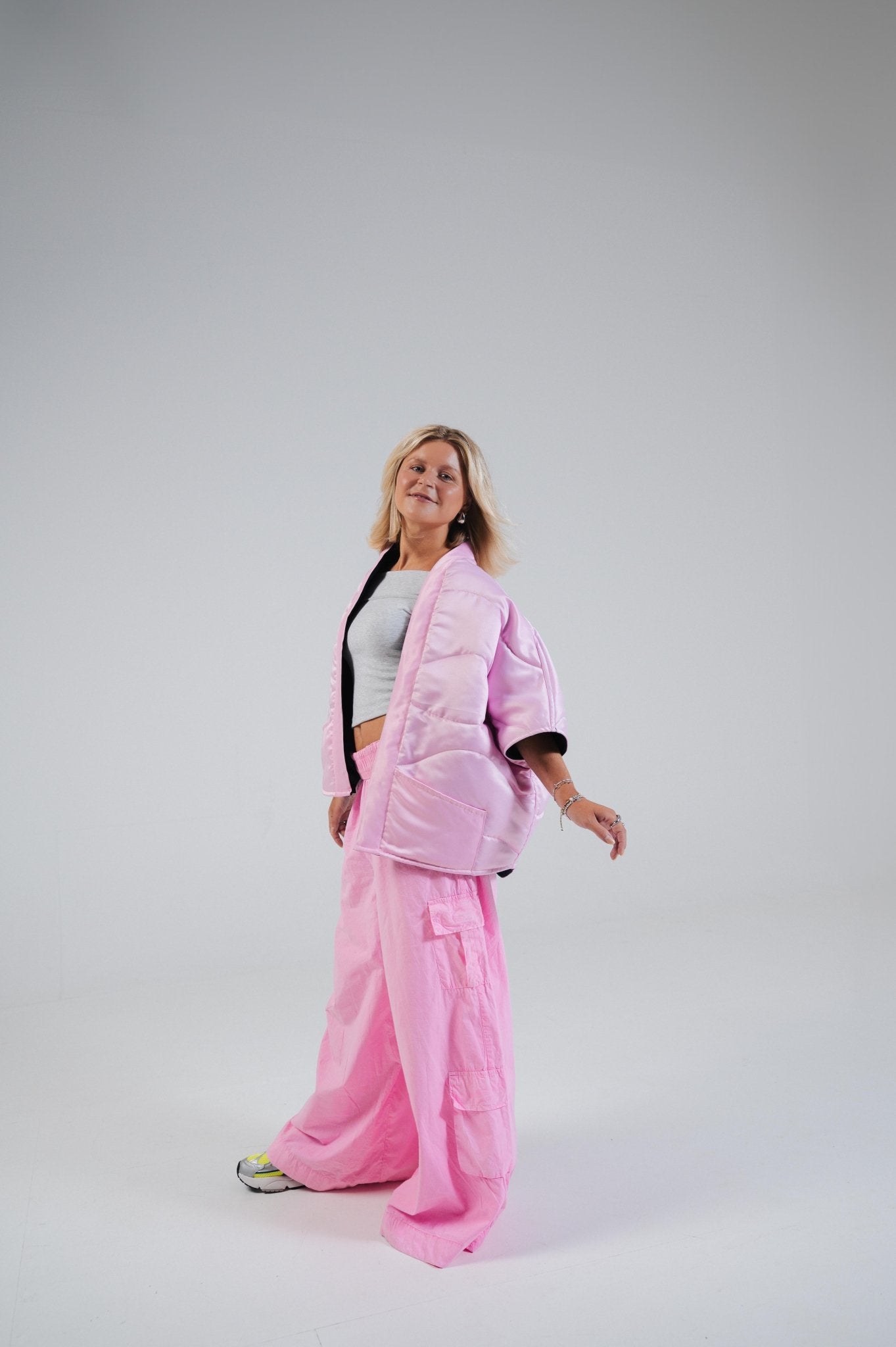 ELS'KIMONO NAVY/PINK - WHERE'ELS