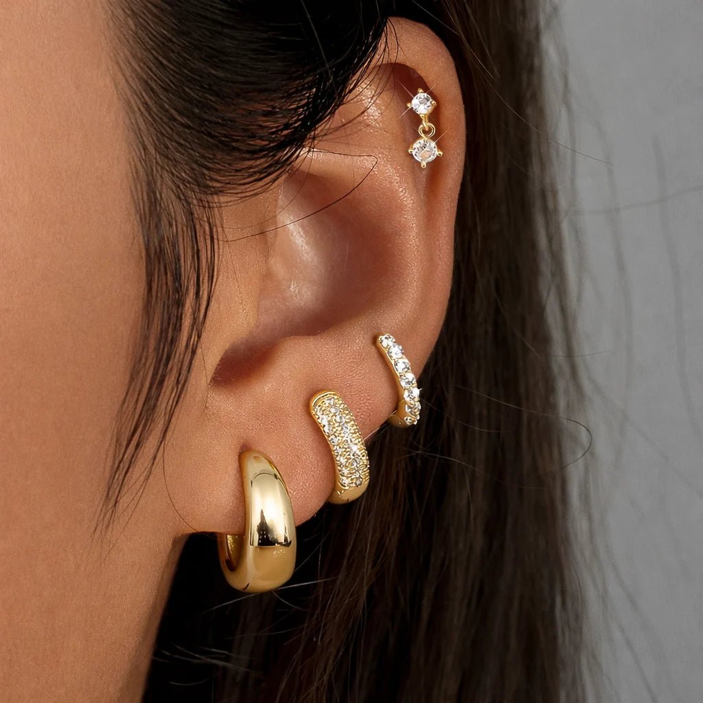 Jade Earrings Set - WHERE'ELS