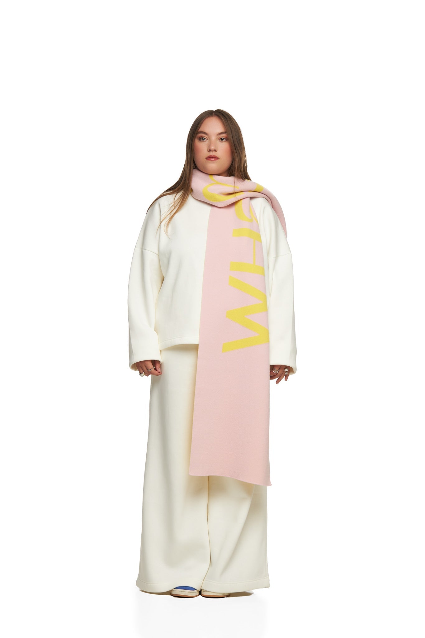 SCARF PINK/YELLOW - WHERE'ELS