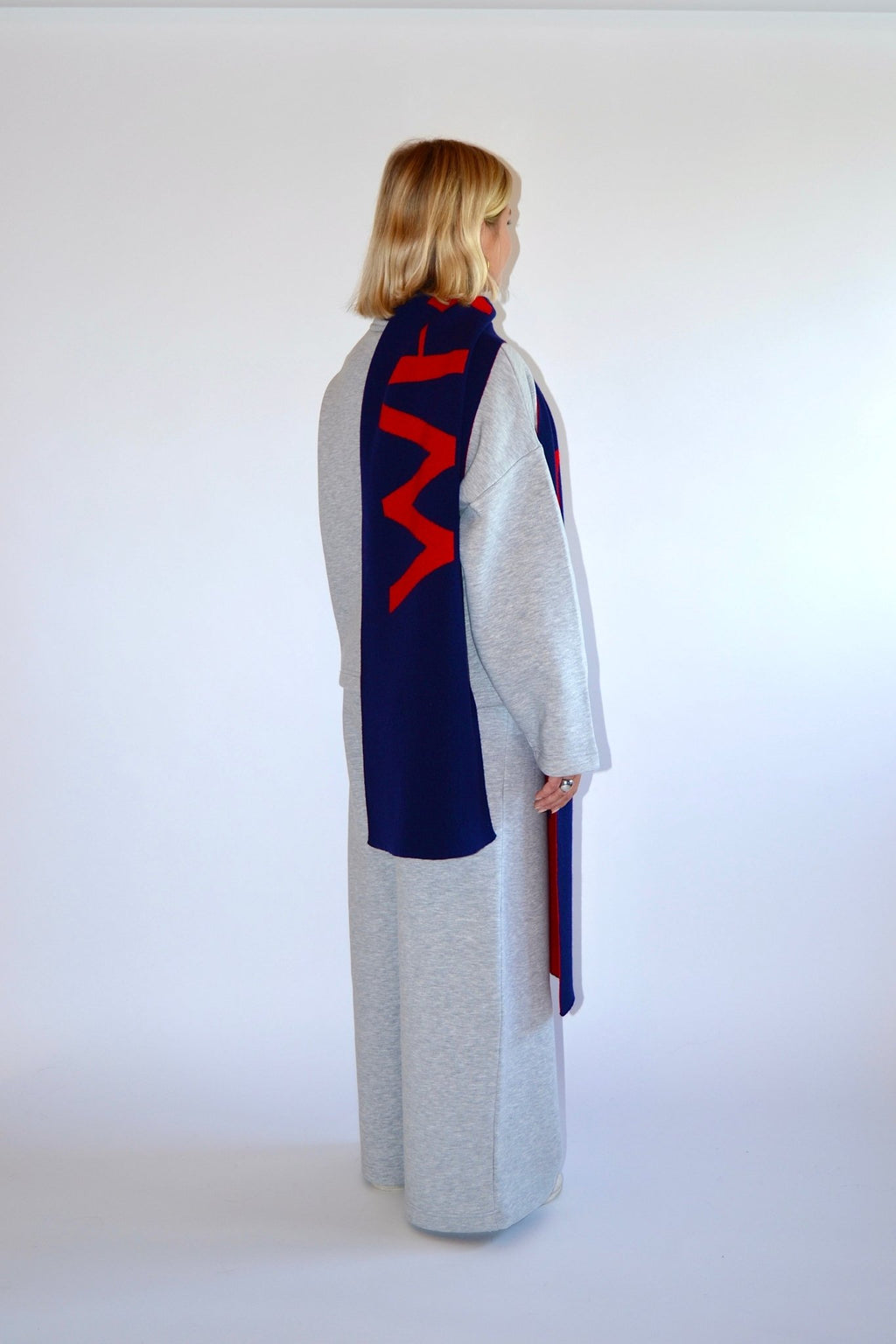 SCARF RED/NAVY - WHERE'ELS