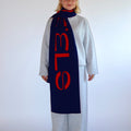 SCARF RED/NAVY