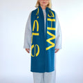 SCARF YELLOW/BLUE