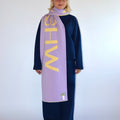 SCARF YELLOW/LILA
