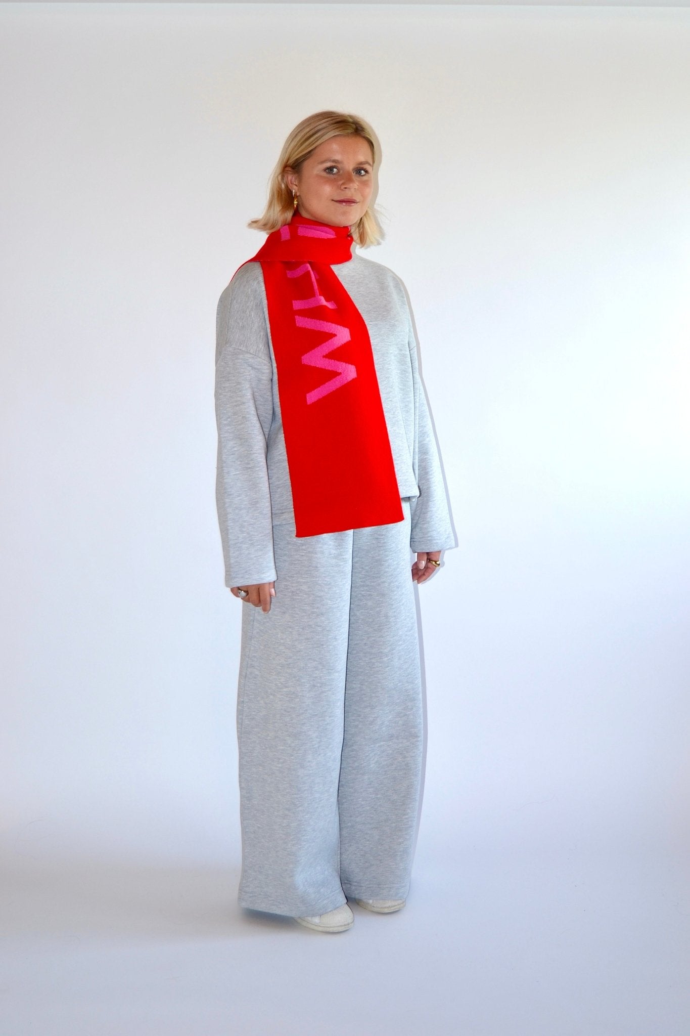 SMALL SCARF RED/PINK - WHERE'ELS