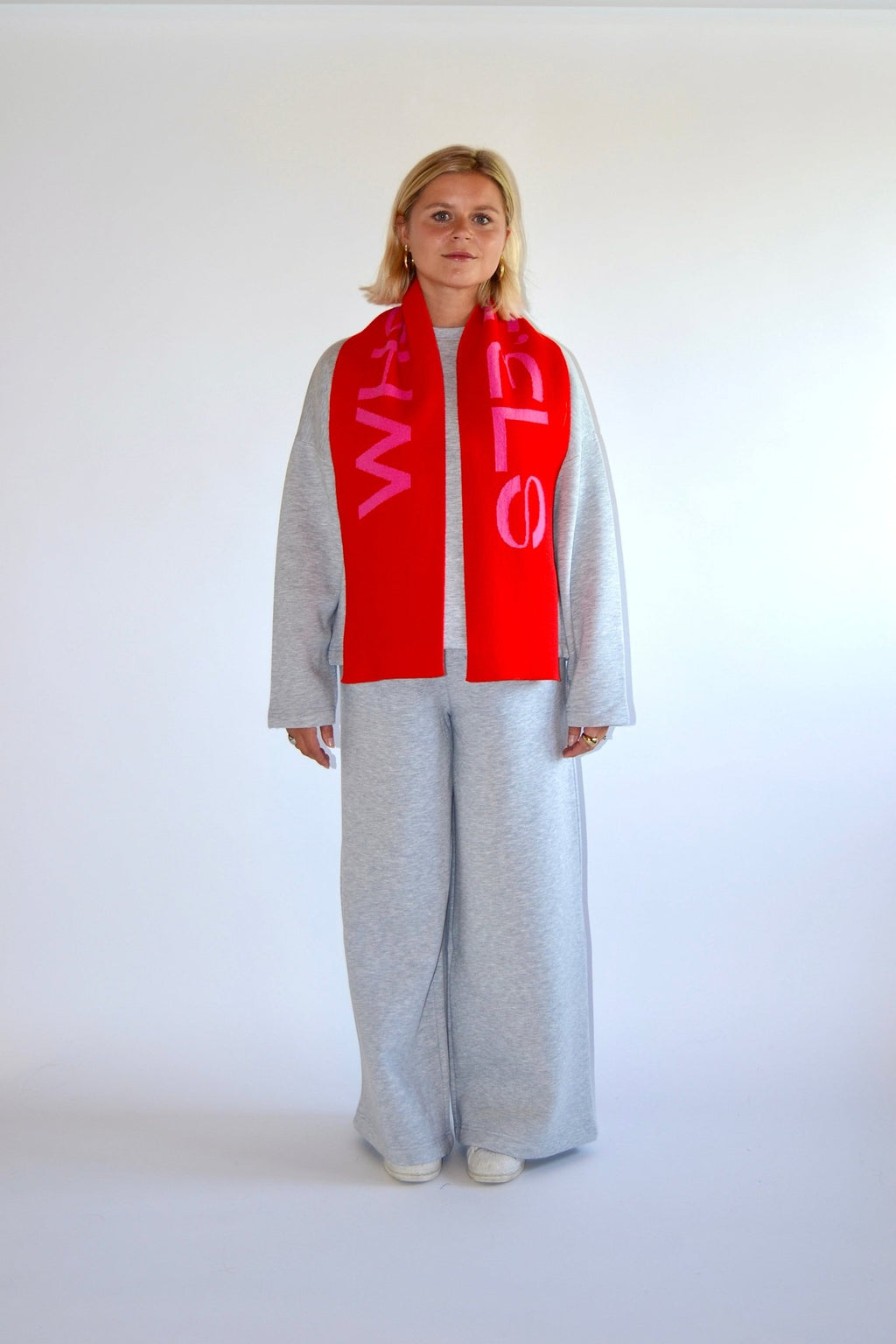 SMALL SCARF RED/PINK - WHERE'ELS