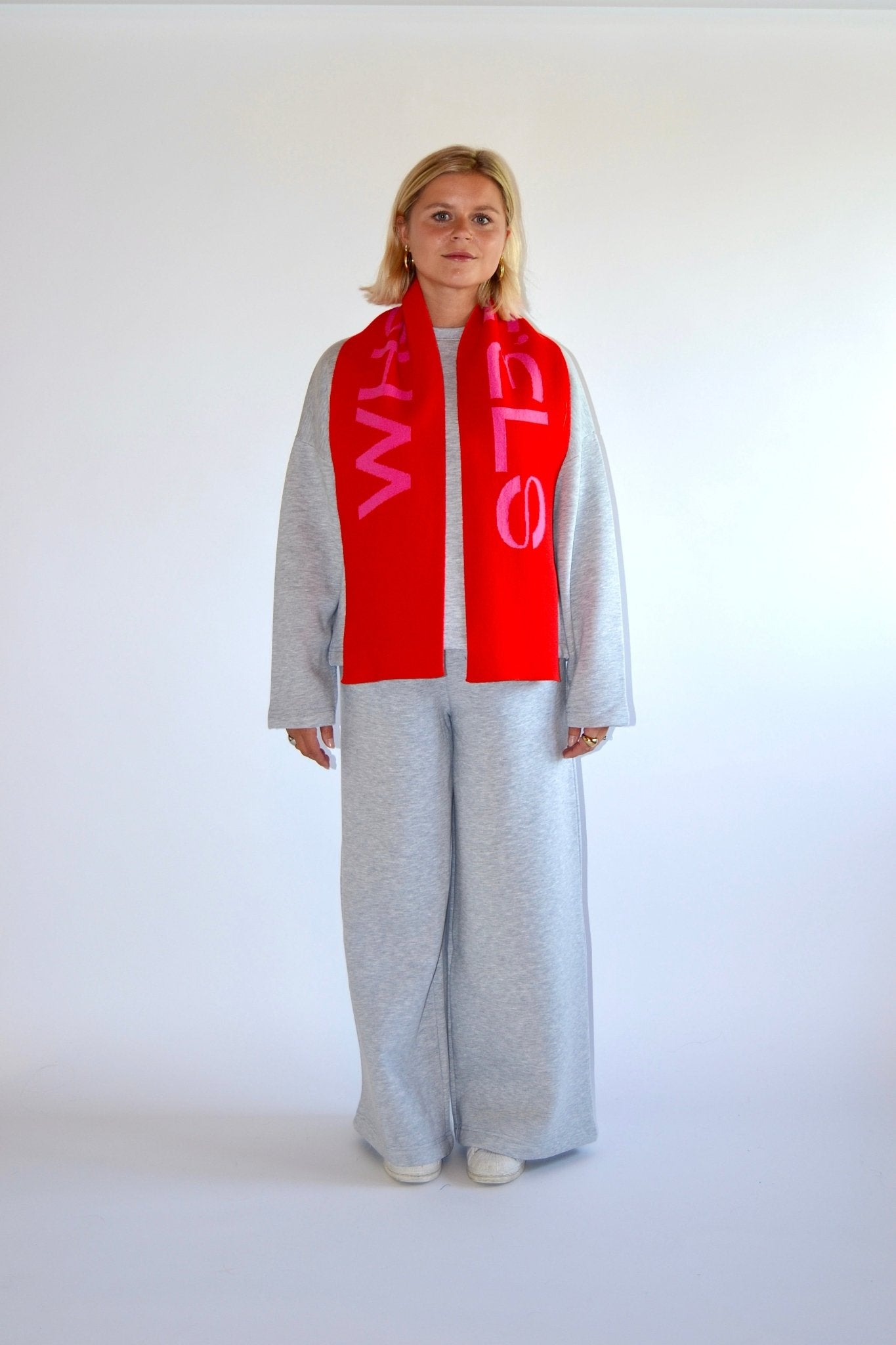 SMALL SCARF RED/PINK - WHERE'ELS