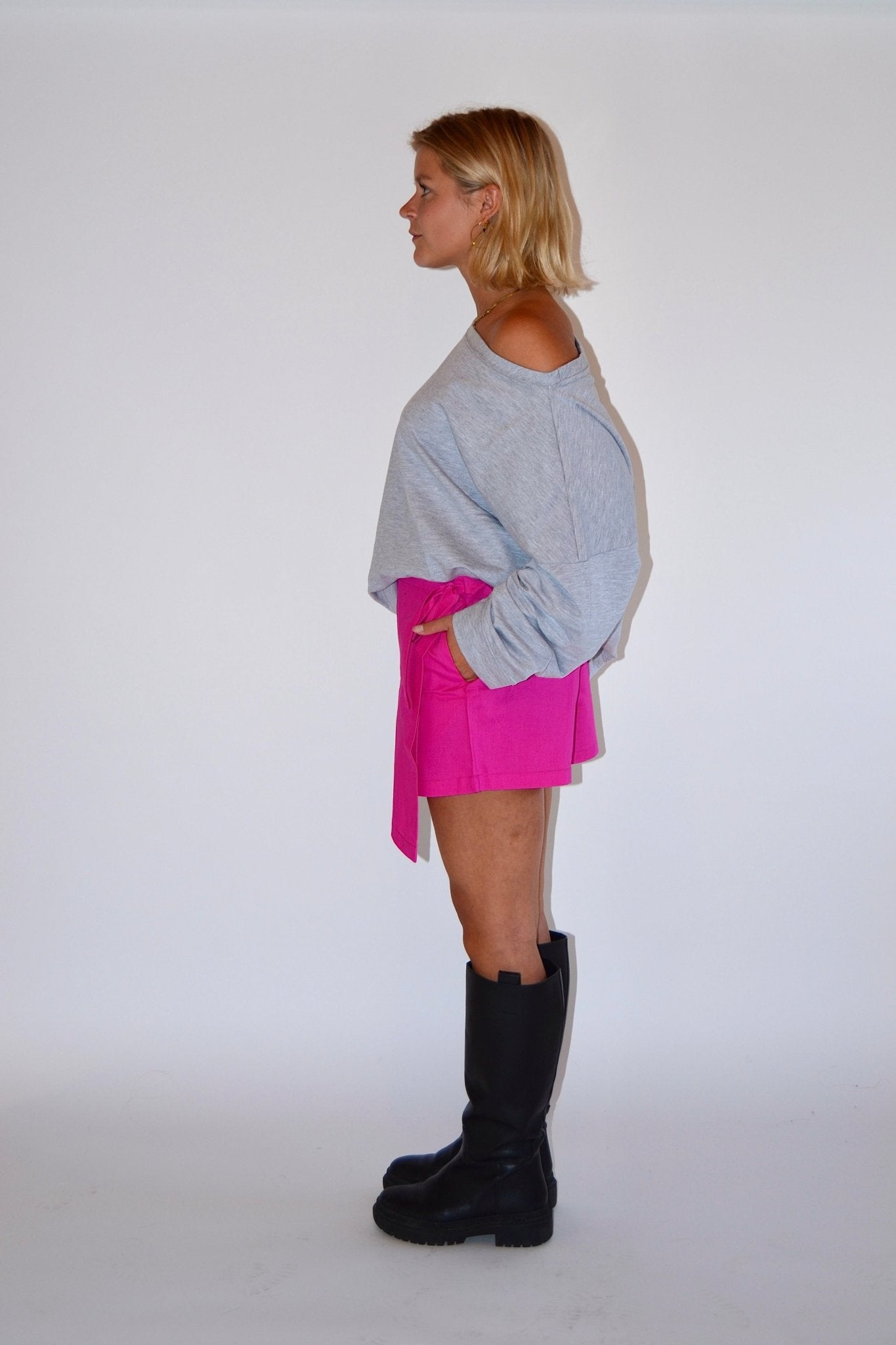 SUMMER SKORT FUCHSIA - WHERE'ELS