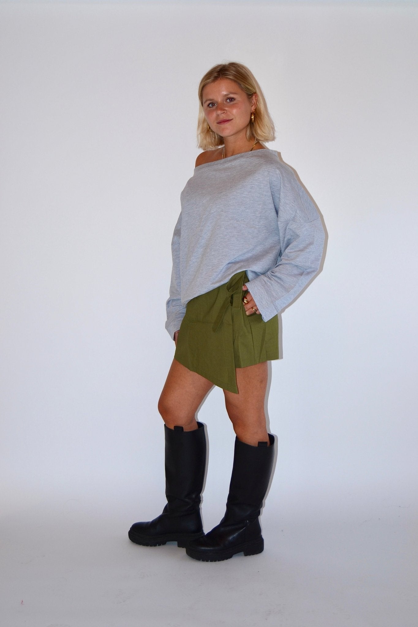 SUMMER SKORT KHAKI - WHERE'ELS