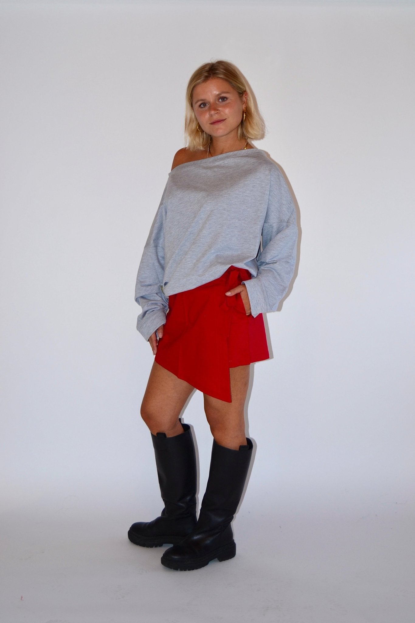 SUMMER SKORT RED - WHERE'ELS