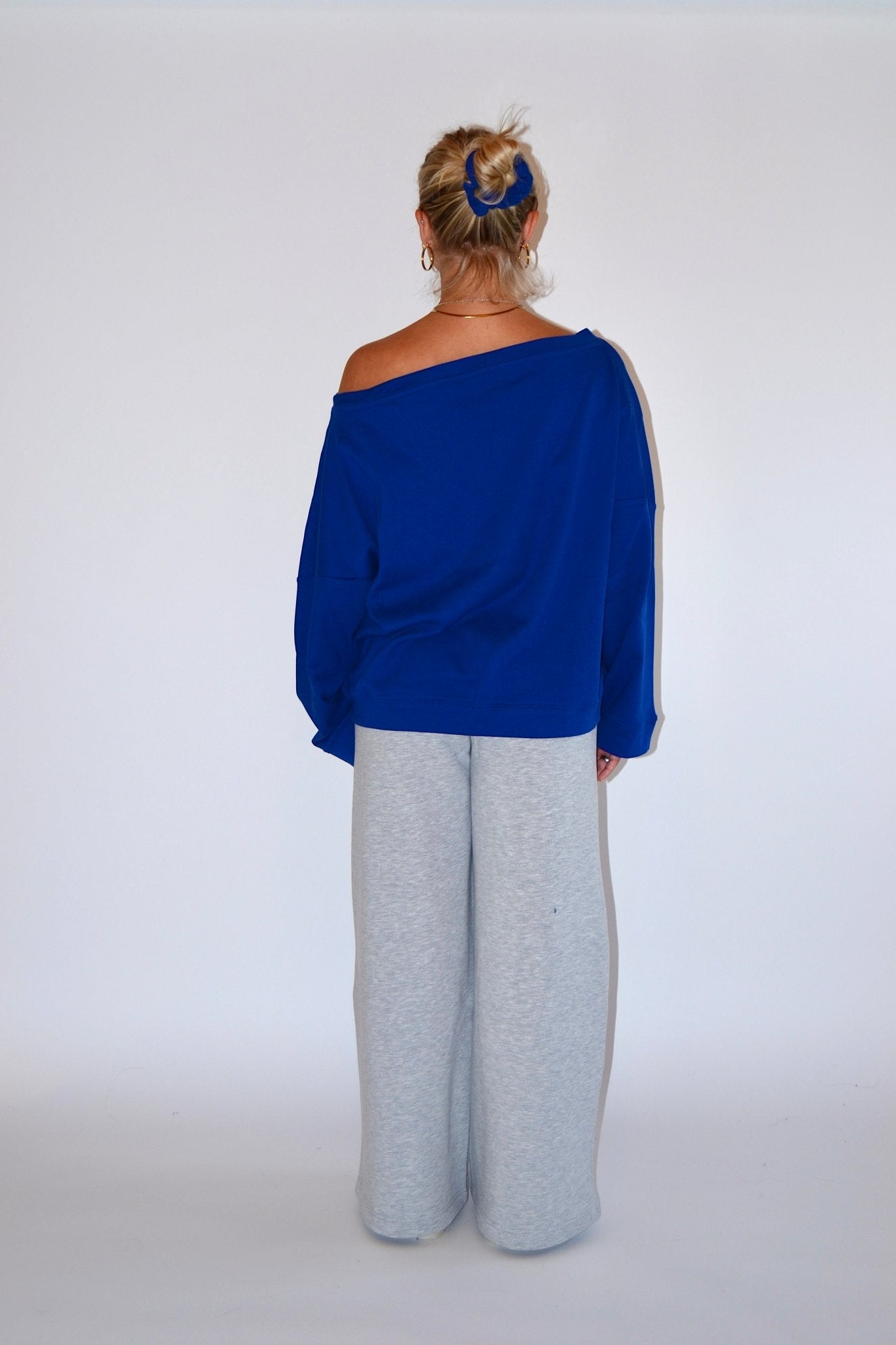 SUNSET SWEATER COBALT - WHERE'ELS