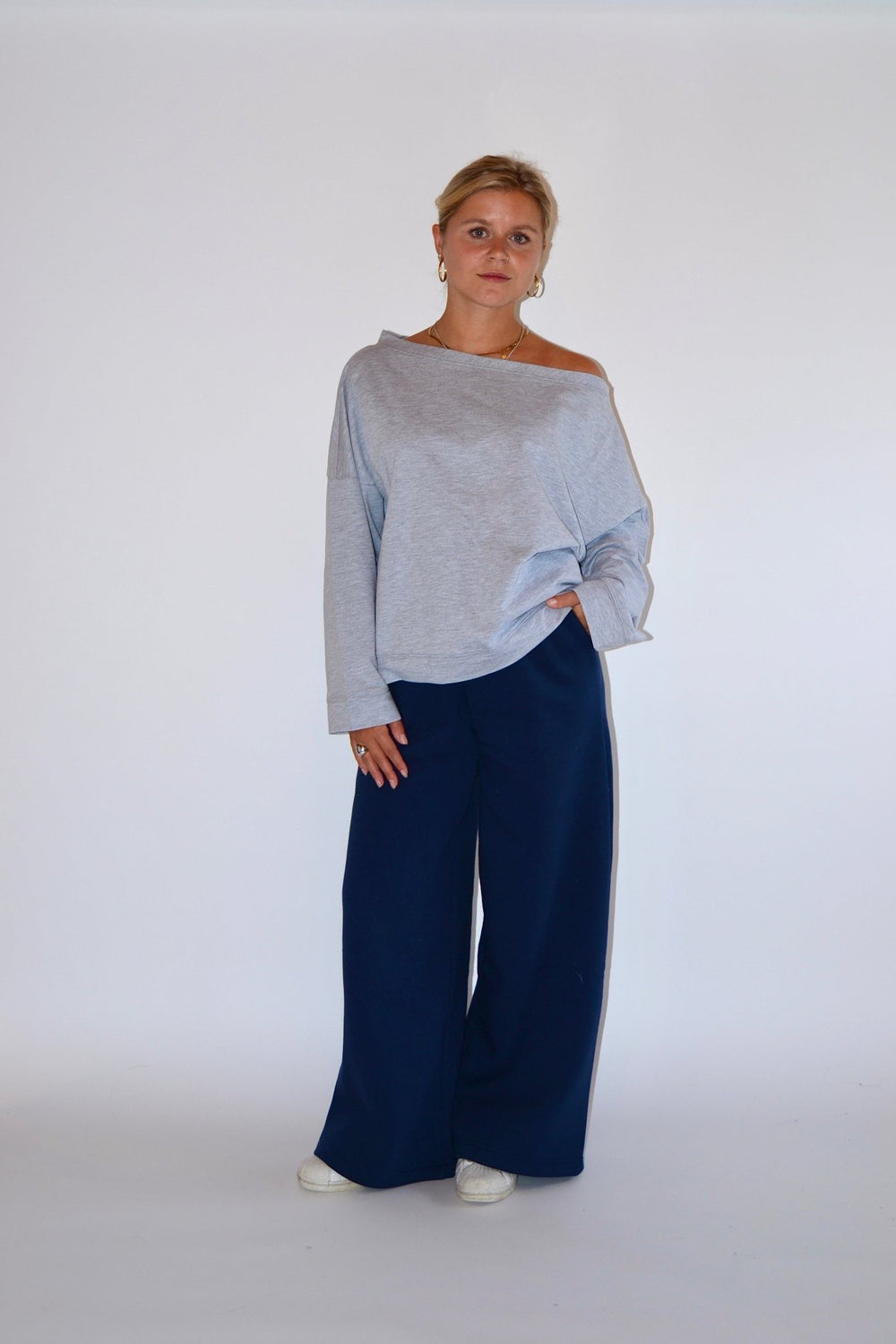 SUNSET SWEATER GREY - WHERE'ELS